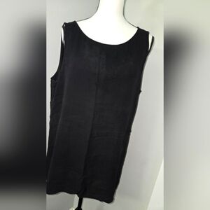 Eileen Fisher Elegant Black Tank Top